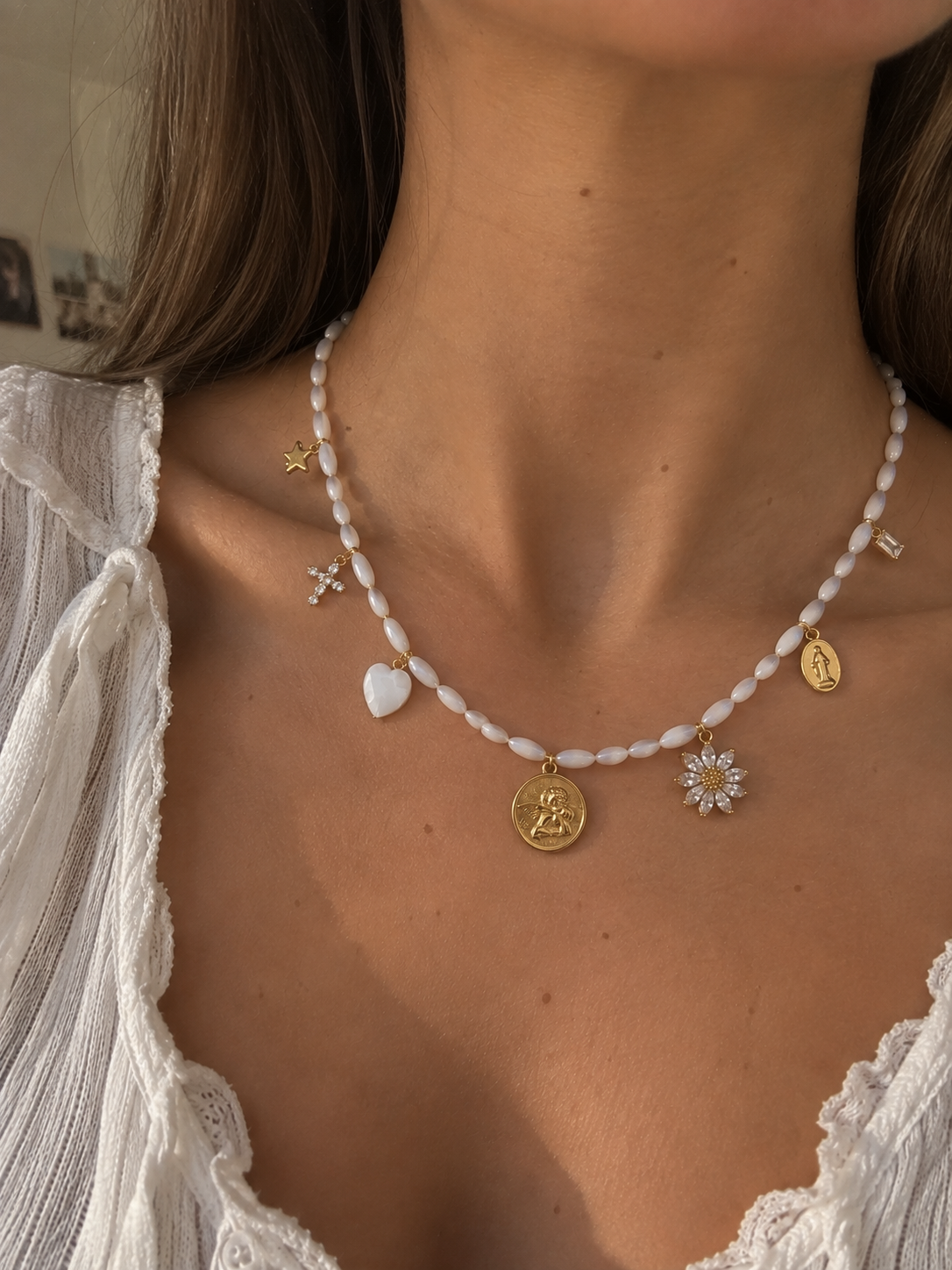 Collier fin ALBA￼