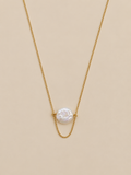 Collier ÉCUME 1 perle ￼