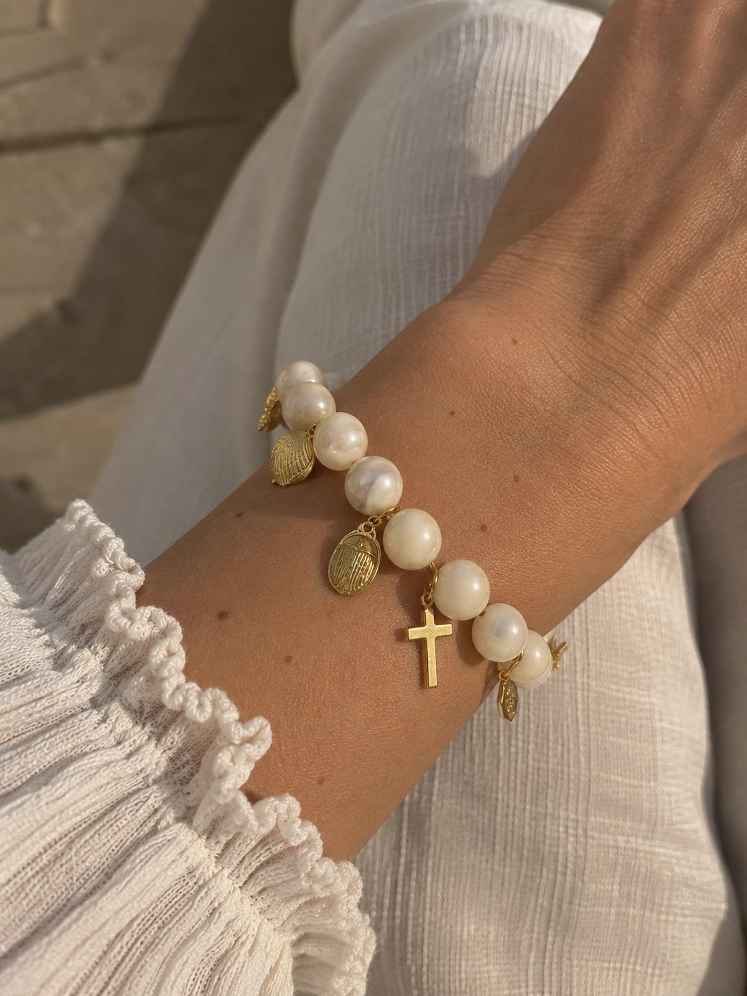 Bracelet épais ALBA￼
