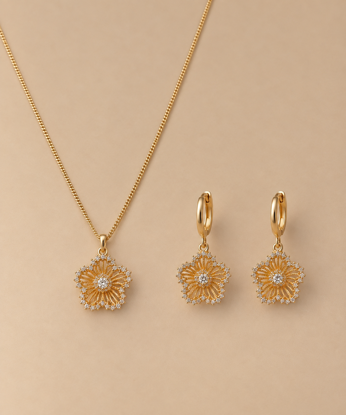 Parure Fleurs ￼