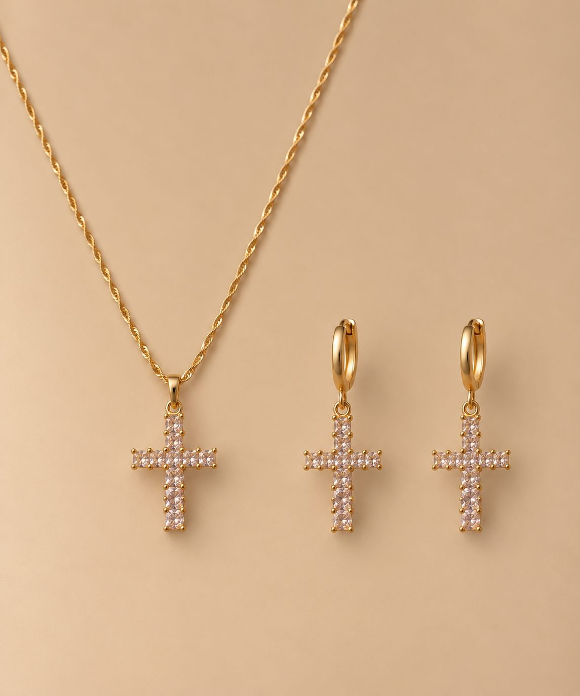 Parure Croix ￼